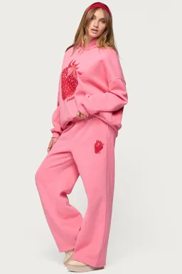 Pantalón jogging strawberry babe de Edikted en Buzos y Sweaters para argentina