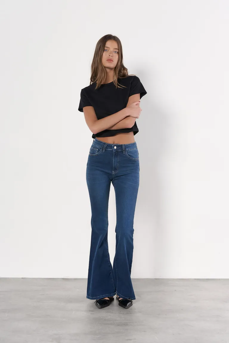Jean denim oxford lena de Magda en Pantalones para argentina
