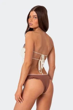 Top strapless crochet niki de Edikted en Tops para argentina