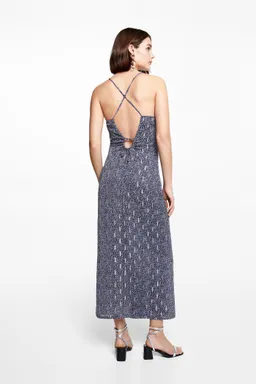 Vestido estampado con abertura de Mango Teen en Vestidos para argentina