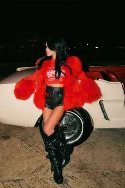 Remera corta gráfica nessa barrett de Nastygal en Remeras para argentina