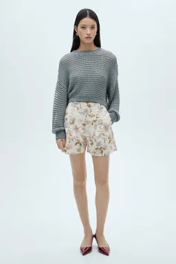 Sweater calado oversize de Mango en Buzos y Sweaters para argentina