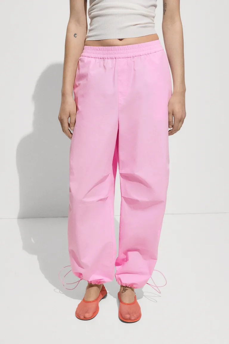 Pantalón algodón parachute de Mango en Pantalones para argentina