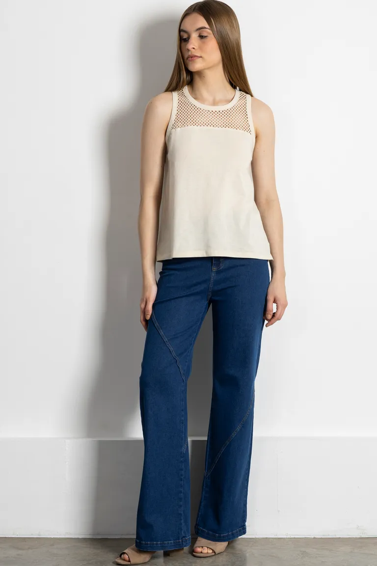 Pantalones de mezclilla de corte recto para mujer de Kill en Pantalones para argentina