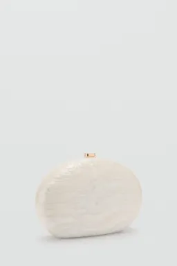 Bolso clutch ovalado de Mango en Bolsos y Carteras para argentina