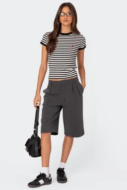 Bermudas aelia estilo pantalón de Edikted en Shorts para argentina