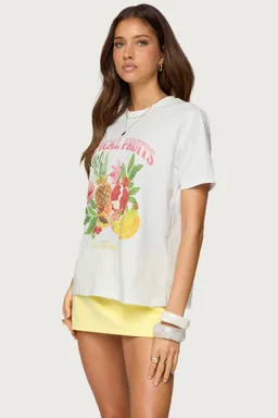Remera gráfica frutas tropicales de Edikted en Remeras para argentina