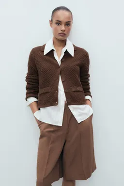 Chaqueta punto polo de Mango en Chaquetas para argentina