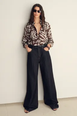 Camisa algodón estampada de Mango en Camisas para argentina
