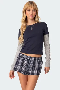 Remera mood con mangas largas de Edikted en Remeras para argentina