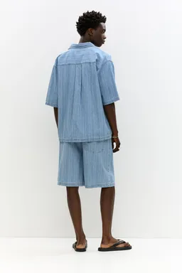 Bermuda jean jacquard de Pull&Bear en Bermudas y Shorts para argentina