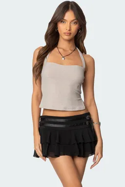 Top halter con abertura lateral de Edikted en Tops para argentina
