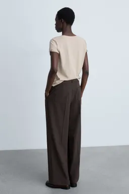 Remera algodón cuello de Mango en Remeras para argentina