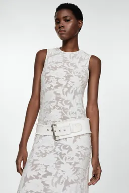 Vestido jacquard abertura de Mango en Vestidos para argentina