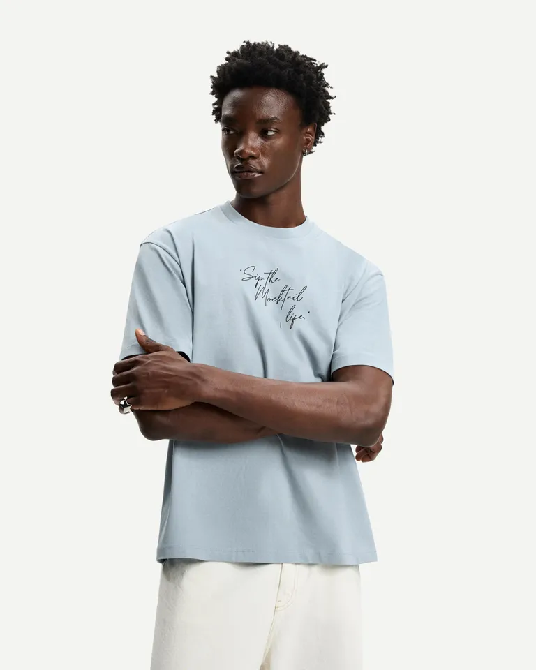 Remera manga corta estampada de Bershka en Remeras y Polos para argentina