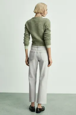 Jeans rectos crop de Mango en Pantalones para argentina