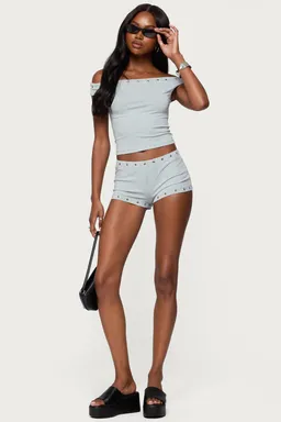Micro short arandelas neriah de Edikted en Shorts para argentina