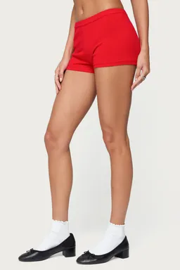 Micro shorts tejido maycee de Edikted en Shorts para argentina