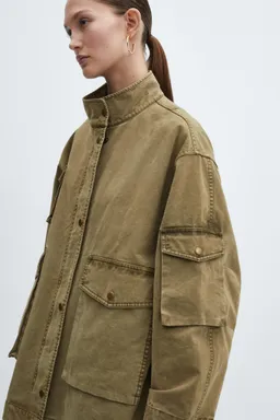 Parka efecto desgastado de Mango en Chaquetas para argentina