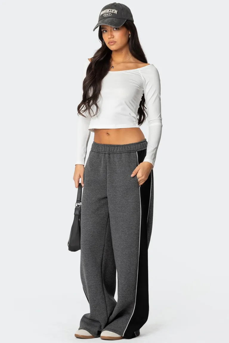 Pantalón buzo con paneles de Edikted en Pantalones para argentina