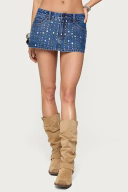 Mini falda short jean de Edikted en Shorts para argentina