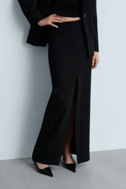 Falda traje con abertura de Mango en Faldas para argentina