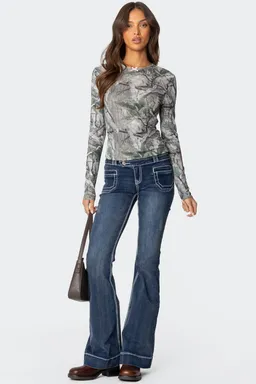 Top camuflado babe de Edikted en Tops para argentina