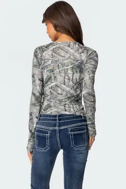 Top camuflado babe de Edikted en Tops para argentina