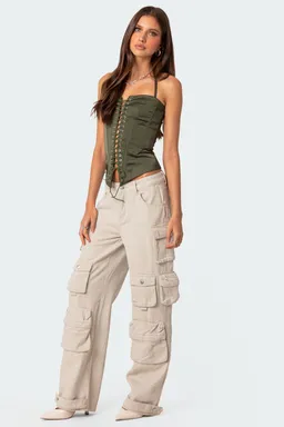 Jeans cargo boyfriend oversized de Edikted en Pantalones para argentina