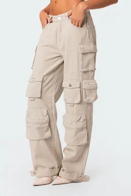 Jeans cargo boyfriend oversized de Edikted en Pantalones para argentina