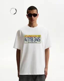 Remera manga corta estampada de Bershka en Remeras y Polos para argentina