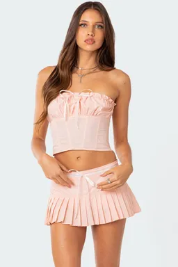 Corset karmen con cordones de Edikted en Tops para argentina