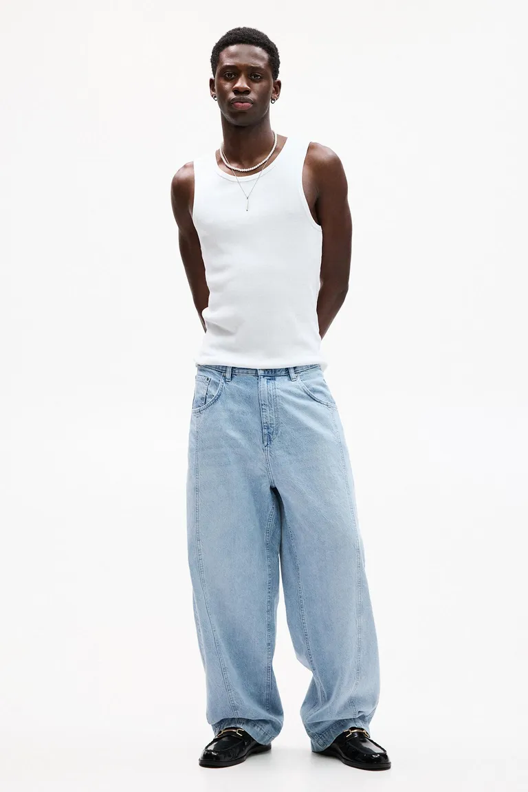 Jeans barrel stwd de Pull&Bear en Pantalones para argentina