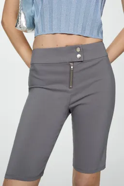 Leggings ciclista con cremallera de Mango en Pantalones para argentina