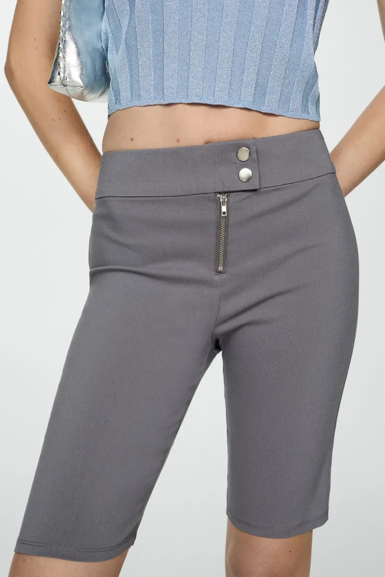 Leggings ciclista con cremallera de Mango en Pantalones para argentina