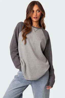 Top waffle holgado time de Edikted en Buzos y Sweaters para argentina