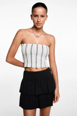 Falda algodón con volantes de Mango Teen en Faldas para argentina