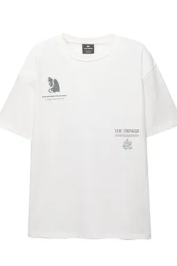 Remera gráfico le penseur de Pull&Bear en Remeras y Polos para argentina