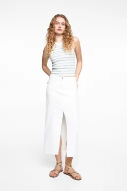 Top canalé de Mango Teen en Tops para argentina