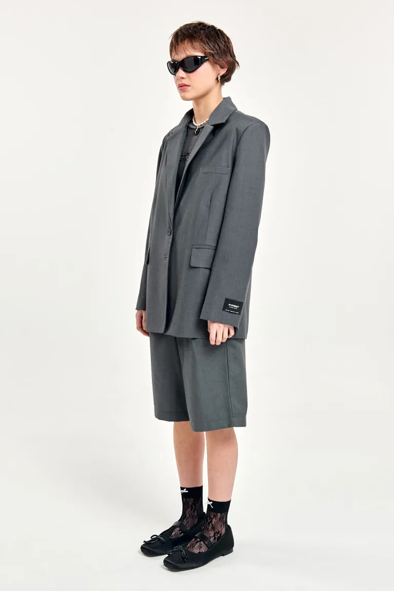 Pantalón de sastre con pinzas y bolsillos en gris de 47 Street en Pantalones para argentina