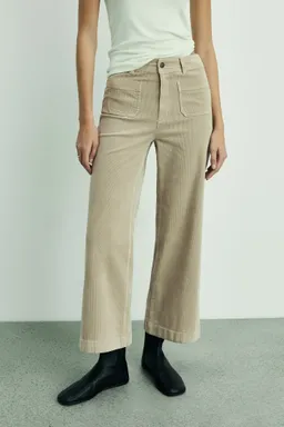 Pantalón catherin culotte pana de Mango en Pantalones para argentina