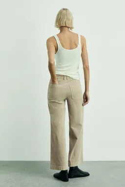 Pantalón catherin culotte pana de Mango en Pantalones para argentina