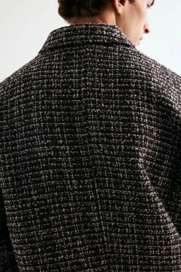 Sobrecamisa tweed regular fit de H&M en Abrigos y Camperas para argentina