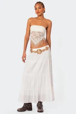 Top india strapless encaje de Edikted en Tops para argentina