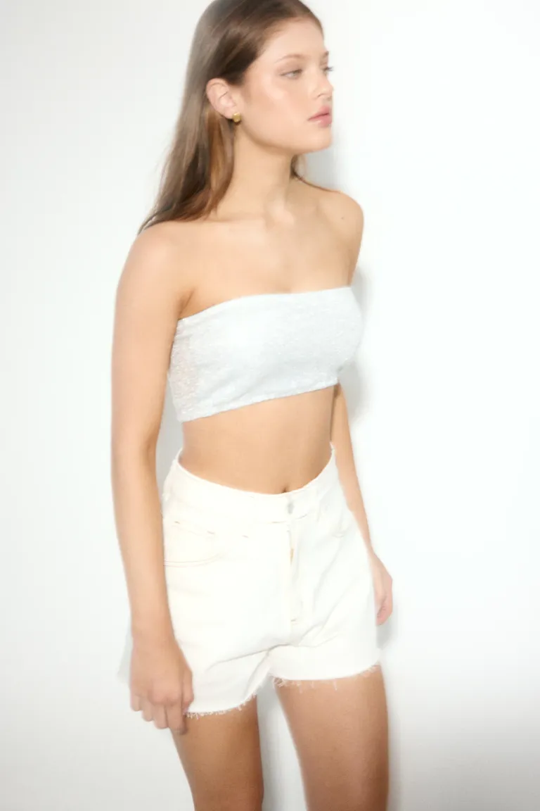 Strapless zendaya lentejuela de Audaz en Tops para argentina