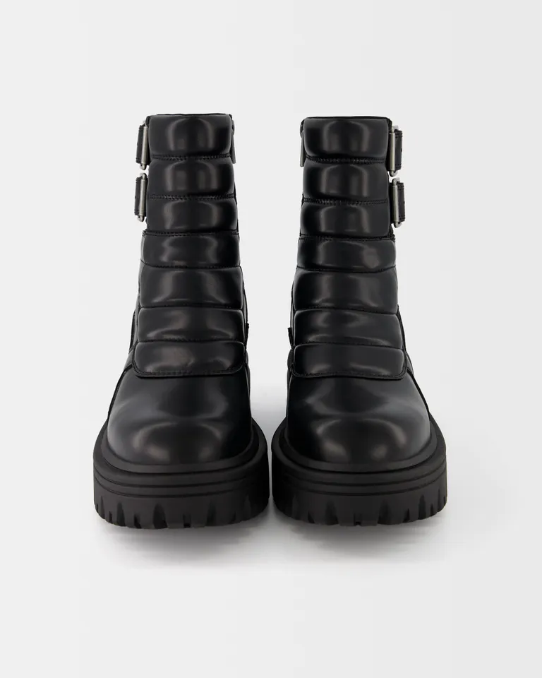 Botín plataforma con hebillas de Bershka en Botas y Borcegos para argentina