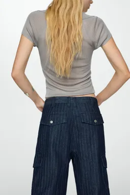 Bermudas jean costuras decorativas de Mango en Pantalones para argentina