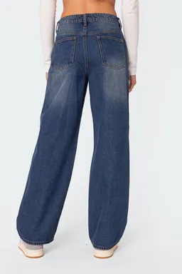 Karie jeans relajados tiro medio de Edikted en Pantalones para argentina