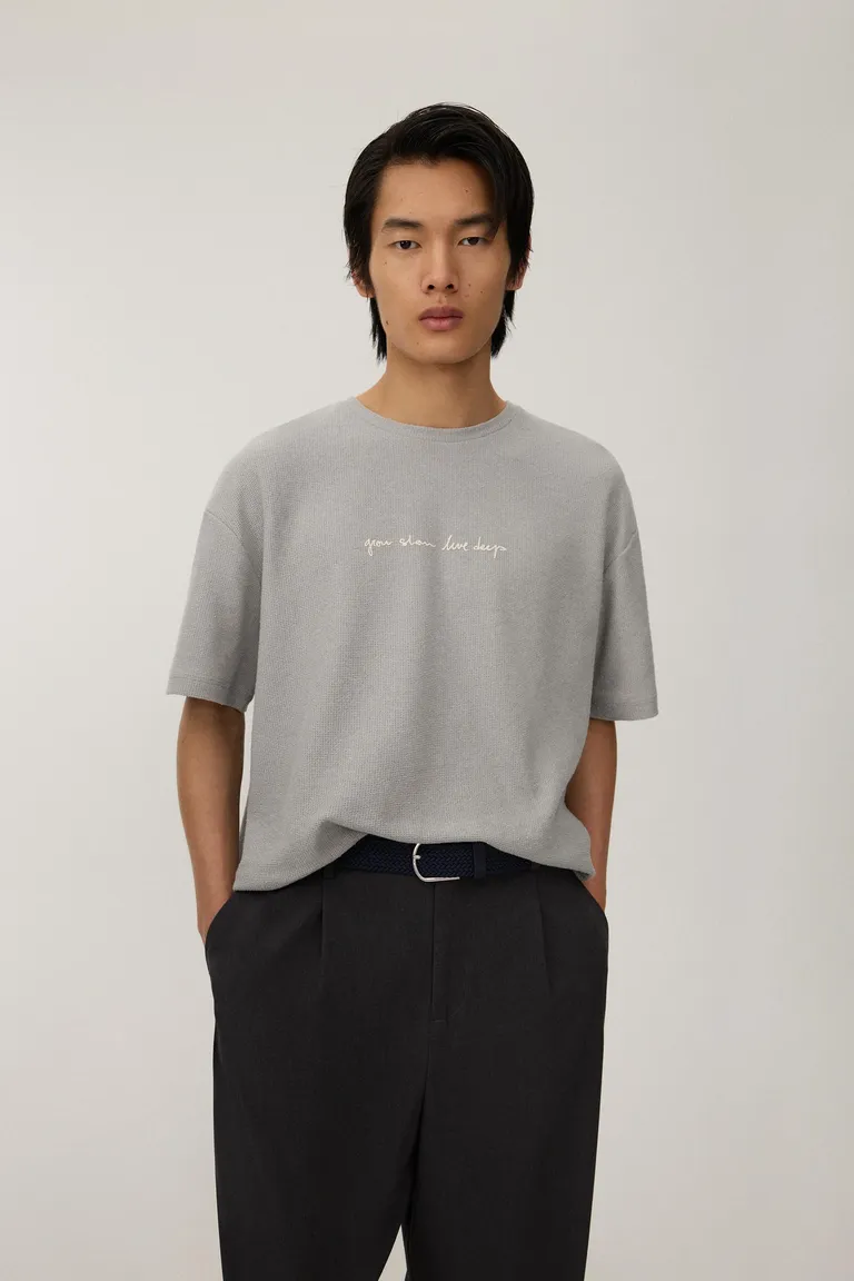 Remera textura estampada de Lefties en Remeras y Polos para argentina