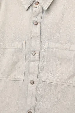Camisa vaquera texturizada stwd de Pull&Bear en Camisas para argentina